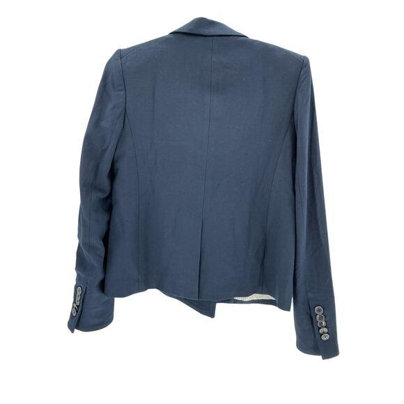 Veronica Beard 'Kona' Blue Viscose Dickey Jacket Size 4 - Picture 3 of 4